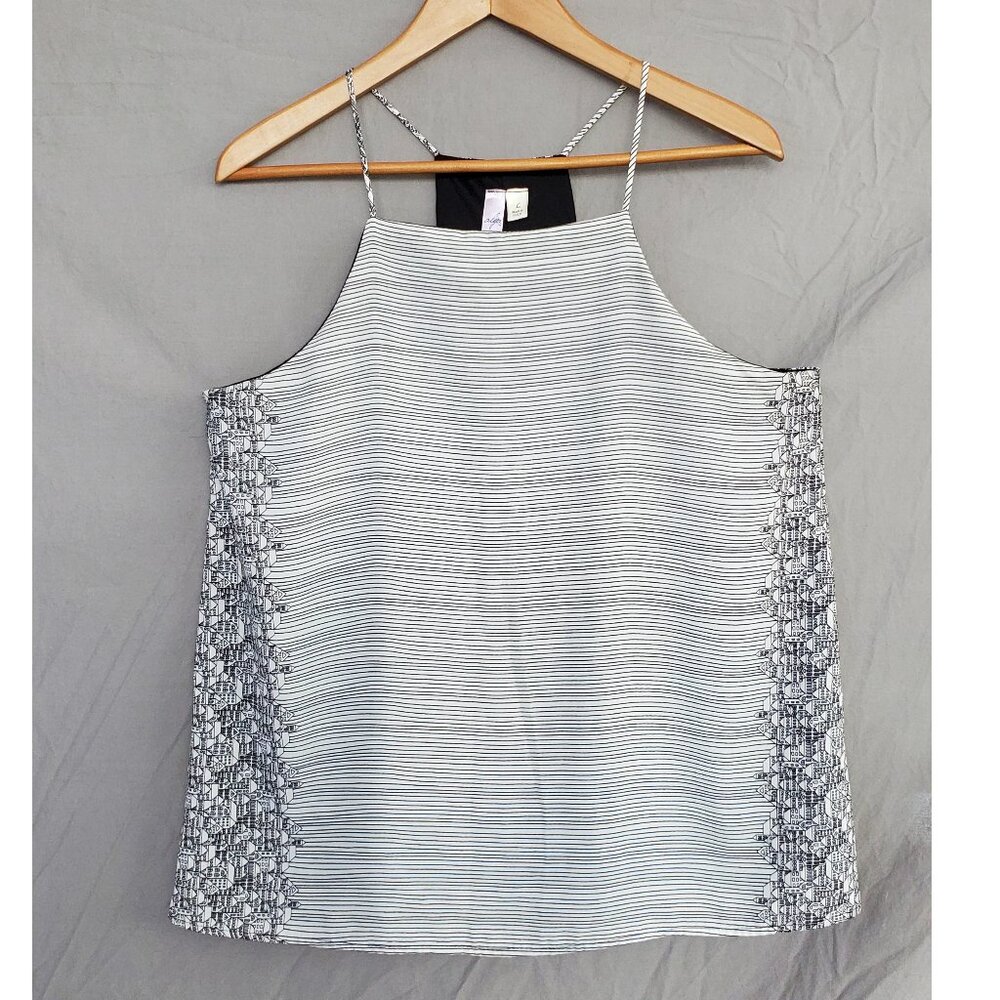 Black and White Printed Tank